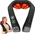 KNQZE Shiatsu Cordless Neck and Back Massager with Heat, Rechargeable Neck and Shoulder Massager, 4D Deep Tissue Kneading Massage for Leg, Full Body Muscle Pain Relief, 2026 Upgraded Ergonomic Design