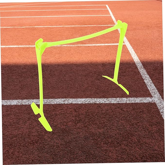Mikinona Foldable Adjustable Football Agility Hurdle for Speed and Coordination Training Multifunctional Soccer Equipment with Height Settings for Athletes Basketball Track Drills