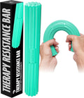 DMoose Fitness Flex Resistance Bar for Physical Therapy - Non-Slip Odorless Material, Exercise Bar for Tennis & Golfers Elbow Tendonitis Relief - Wrist and Forearm Strengthener & Grip Strength Trainer
