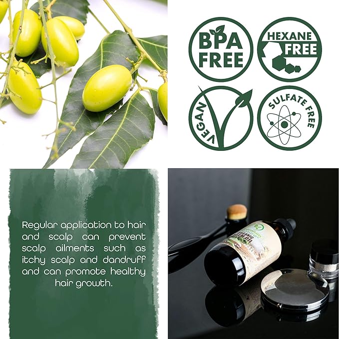 Organic Neem Oil for Skin and for Hair 100% Pure Cold Pressed Neem Oil for Essential Oil Mixing Massage Oils Nem Oils Spray for Indoor Plants 4 oz