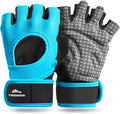 Trideer Weight Lifting Gloves for Women Men with Wrist Support, Workout Gloves Women Full Palm Protection for Gym Training, Fitness, Weightlifting & Pull Ups