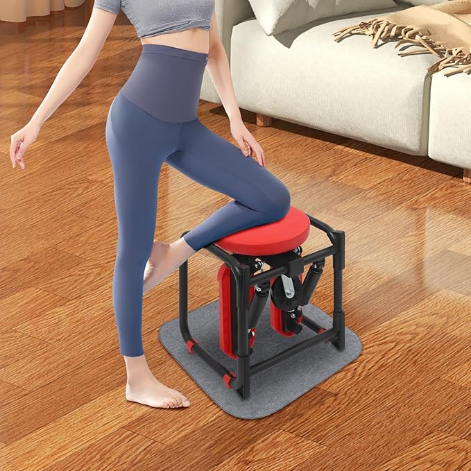 Mini Steppers for Exercise at Home, Side-to-Side Lateral Rocking Fitness Stepper with Digital Monitor/Resistance Bands Machine, Total Body Workout, 300LBS Capacity for Home Workout