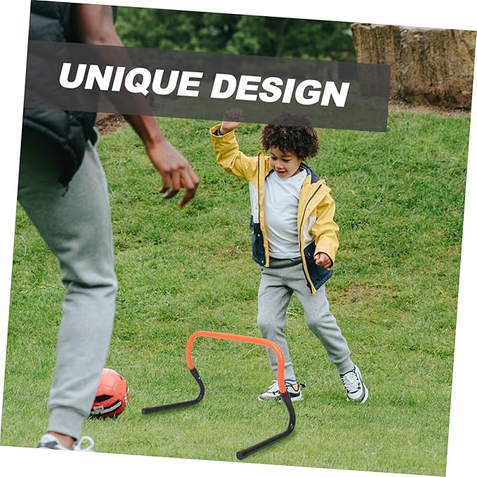 Mikinona Adjustable Height Plastic Speeds Hurdles for Football Training Agility Training Equipment with Stable Base for Soccer and Basketball Drills