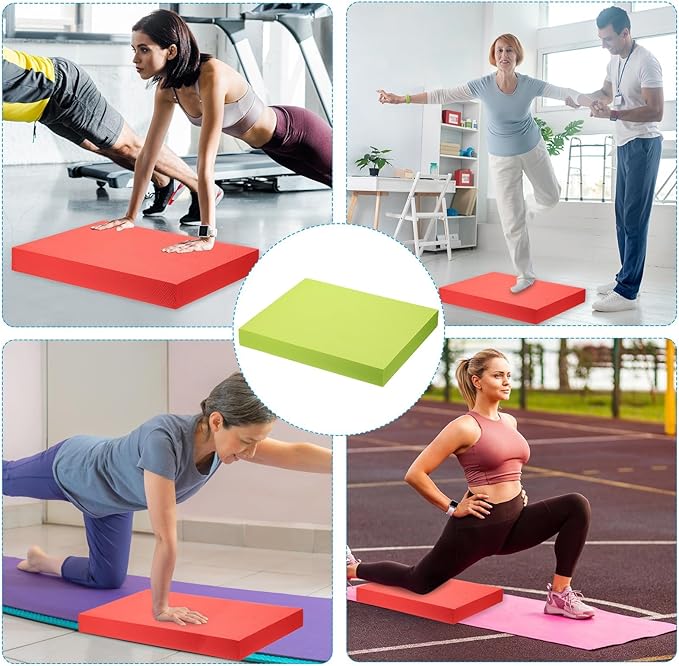 PATIKIL Balance Pad, Non-Slip TPE Foam Pad Cushion Exercise Yoga Mat Knee Pad for Fitness Stability Core Training Stretching