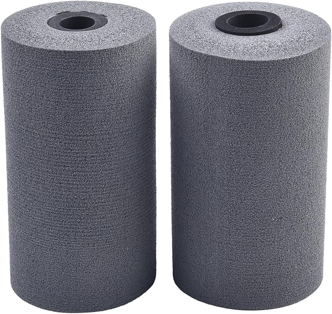 Foot Foam Pads Rollers Replacement for Leg Extension Attachments for Weight Bench and Home Gym Equipment, Fits Tube Diameter 22-25mm