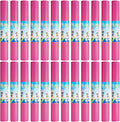 24 Pack 3 mm Thick Yoga Mat Bulk, Non Slip Exercise Workout Fitness Pad for Women Men, Gym Home Yoga Pilates, Easy to Clean, Sturdy PVC