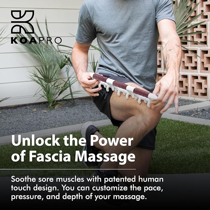 KOA PRO Facia Blaster Tool for Cellulite Area - Trigger Point Massage Tool for Deep Tissue, Full Body Massage, Back and Neck Massager, Muscle Massager for Legs, Fascia Massage Tool