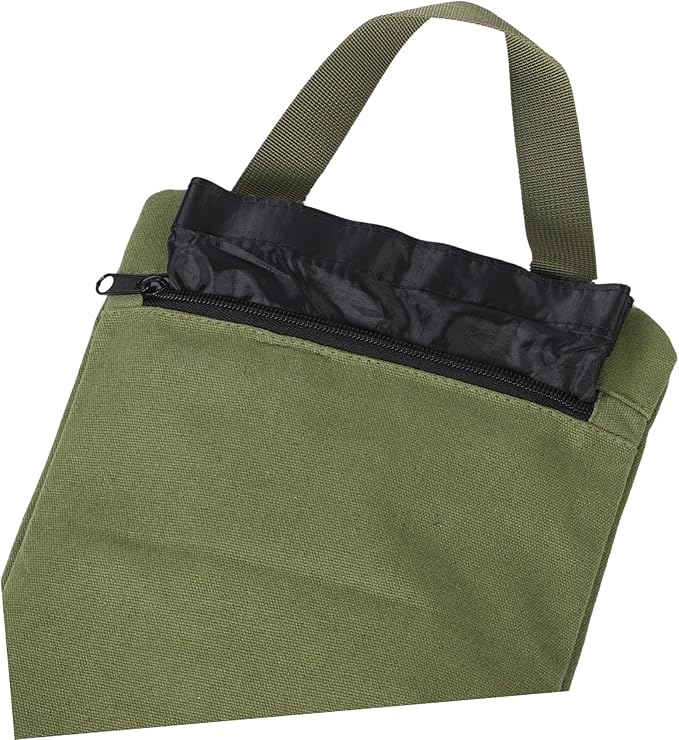 Toyvian Sandbag Weights for Exercise Portable Fitness Sandbag for Weightlifting Canvas Sand Bag for Leg Training Zippered Refilling Design for Home and Outdoor Workouts