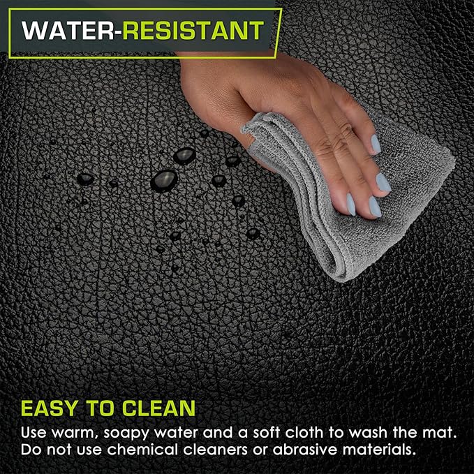 ProsourceFit Exercise Equipment & Treadmill Mat High Density PVC Floor Protector, 3 x 6.5-feet