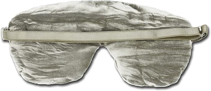 Handmade Weighted Sleep Eye Mask Yoga Pillow - Flax Seed Fill - Unscented - Lovely Lilac - TEMF-LL