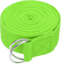 Yoga Strap for Stretching, Athletic Stretch Band with Adjustable Metal D Ring Buckle Yoga Bands