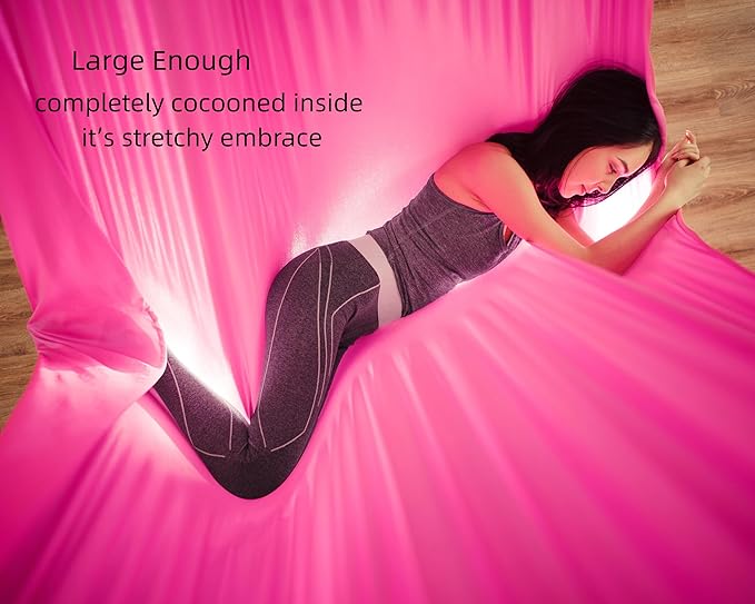 F.Life Aerial Silk Yoga Hammock & Swing for yoga Inversion,Strength training,starter hardware kit