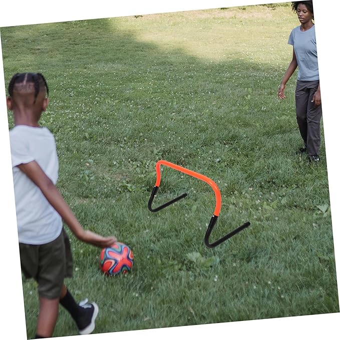 balacoo Agility Hurdle Wear Resistant Soccer Training Equipment for Speed and Core Strength Plastic for Football Practice and Agility Drills
