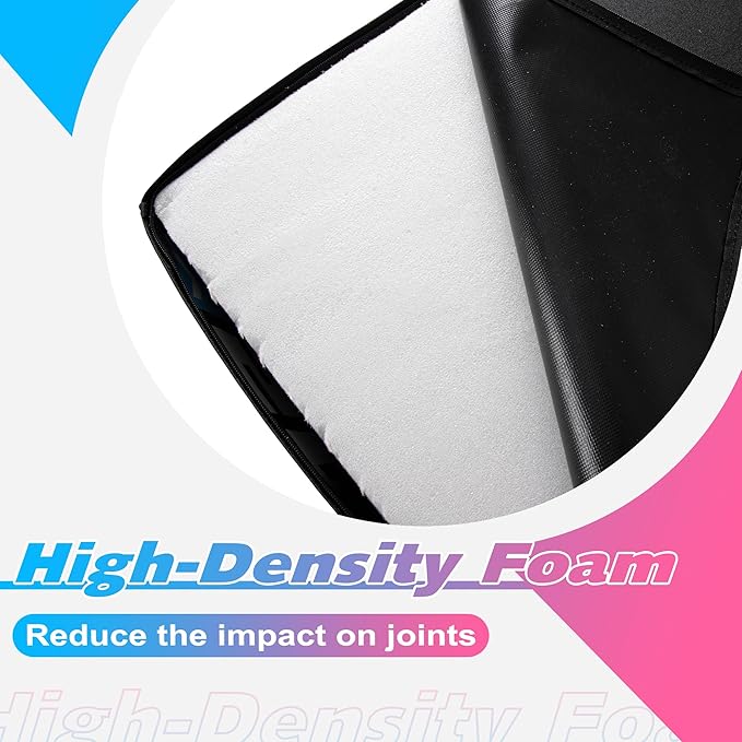 Jumping Plyo Box 3 in 1 Foam Plyometric Box Heavy Duty Jumping Box High Density Foam Plyo Box for Home Gym Jumping Training Fitness Workout Exercise