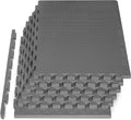ProsourceFit Extra Thick Puzzle Exercise Mat ¾” and 1", EVA Foam Interlocking Tiles for Protective, Cushioned Workout Flooring for Home and Gym Equipment