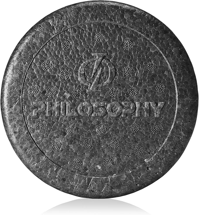 Philosophy Gym 18" High-Density Foam Roller for Exercise, Massage, Muscle Recovery - Round, Black