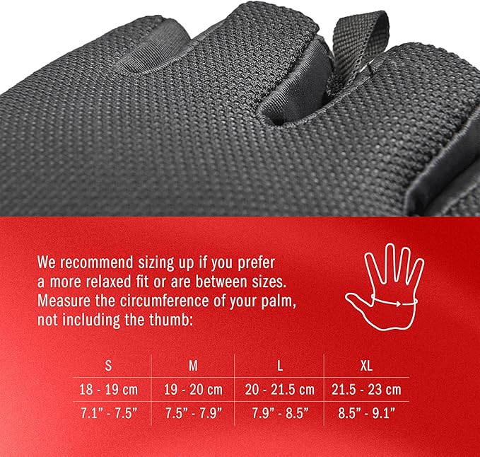 adidas Essential Training & Weightlifting Gloves, Fingerless Workout Gloves