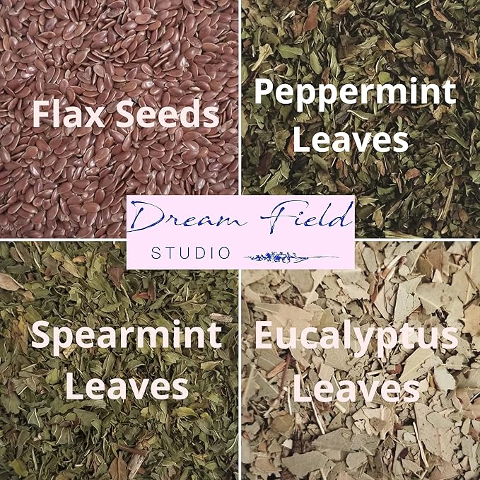 Weighted Eye Bag for Relaxation – Flax Seed Aromatherapy Pad with Eucalyptus & Peppermint – Hot or Cold Therapy – Handmade in USA - Geometric Print