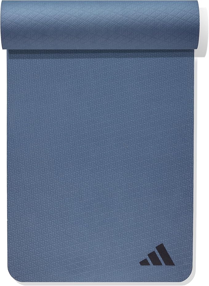 adidas Yoga Mat - Eco Friendly - Non Slip, Durable Textured Surface
