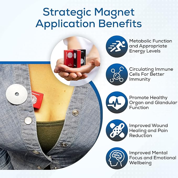 SaveMeMagnets - Biomagnetism Wellness Kit | 10 Therapeutic-Grade Magnets & Illustrated Guide | DIY Magnet Self-Care for Wellness & Balance | Magnetic Tools for Energy, Alignment & Recalibration