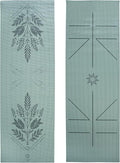 Ascend Yoga Mat - Premium 6mm Thick, 72" x 24", Solid or Reversible Print, Non Slip, Tear Resistant, Workout Mats for Pilates, Home, Studio, Fitness, Gym, Training, Floor Stretching
