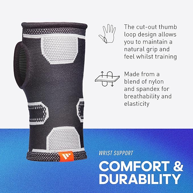 Adidas Knitted Support Sleeve, Ergonomic Compression Sleeve