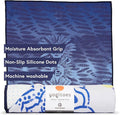 Yogitoes Yoga Hand Towel - Quick Drying Microfiber, Lightweight, Easy for Travel, Use in Hot Yoga, Vinyasa and Power, 16 Inch (40cm)