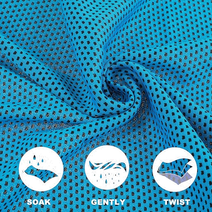 Cooling Towel Sport Ice Towel Quick Dry Cold Blanket Sweat Absorption Microfiber Instant Chilly Towel Neck Wrap for Running Swimming Yoga Gym Exercise