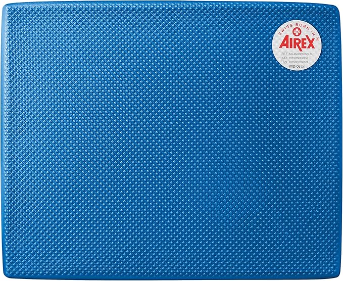 AIREX Balance Pad – Stability Trainer for Balance, Stretching, Physical Therapy, Exercise, Mobility, Rehabilitation and Core Training Non-Slip Closed Cell Foam Premium Balance Pad
