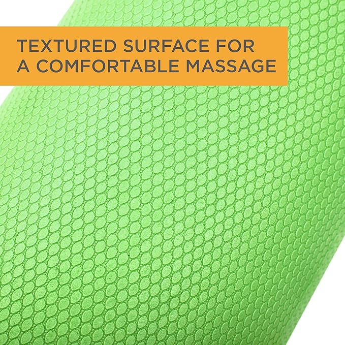 Maximo Fitness Foam Roller - High Density Exercise Roller for Trigger Point Self Massage, Muscle and Back Roller for Fitness, Physical Therapy, Yoga and Pilates, Gym Equipment