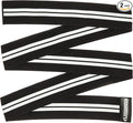 Contraband Black Label 1055 Classic Knee Wraps (Pair) for Bodybuilding, Powerlifting, and Strongman - Perfect for Squat - Leg Press - USPA Approved for Competition Use
