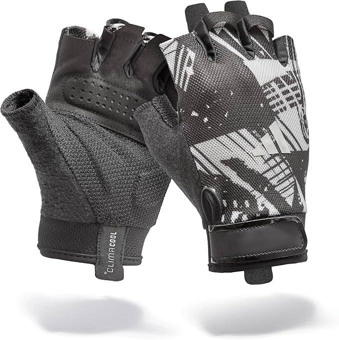 adidas Essential Training Gloves - Pink Mesh