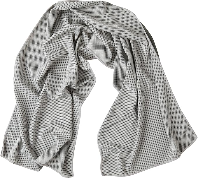 SRsafety Cooling Towels for Sports,Strong Sweat Absorption Cooling Towels, High-Flexibility Cold Towel for Gym and Yoga. (Gray)