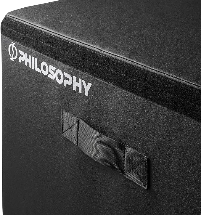 Philosophy Gym Soft Foam Plyometric Box - Jumping Plyo Box for Training and Conditioning