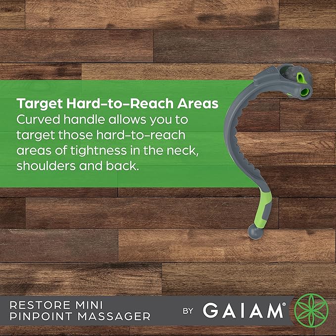 Gaiam Restore Mini Pinpoint Muscle Massage Stick Roller