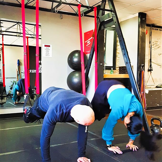 2 Pack! 2 sets of NOSSK GYM Pro Suspension Fitness Trainers - Manufactured in California using US and Global Components!