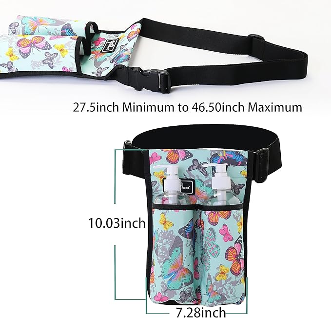 Massage Bottle Bag Massage Oil Bag Massage Therapist Holster Massage Lotion Holster Massage Oil Holster (YR-2KD-HuDie