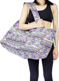 Aozora Yoga Mat Bag Large Yoga Mat Tote Sling Carrier with Pockets Fits Mats with Multi-Functional Storage Pockets Light and Durable
