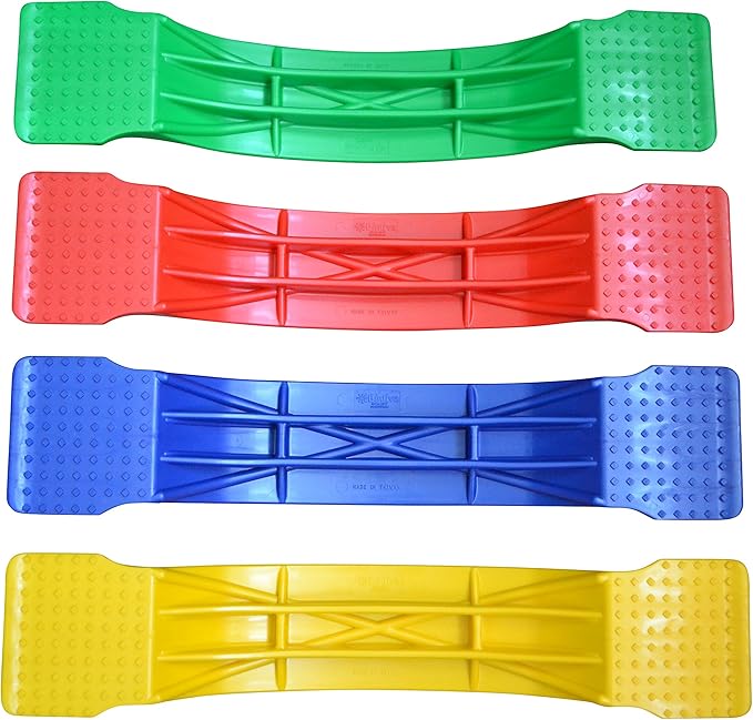bintiva Balance Board Toy for All Ages - Excellent for Duck Walking, Agility, Gross Motor, and Vestibular Training