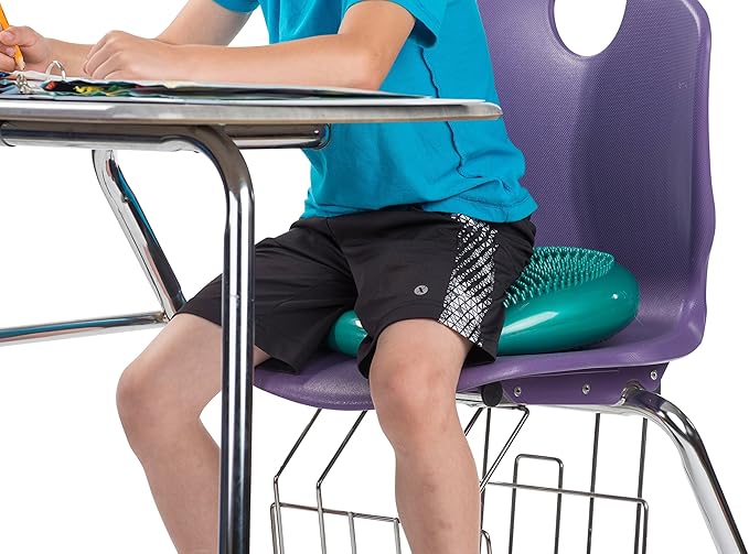 Inflated Stability Wobble Cushion, Including Free Pump/Exercise Fitness Core Balance Disc