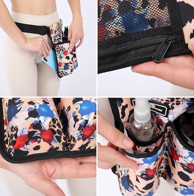 Massage Bottle Bag Massage Oil Bag Massage Therapist Holster Massage Lotion Holster Massage Oil Holster (2kdbaowen