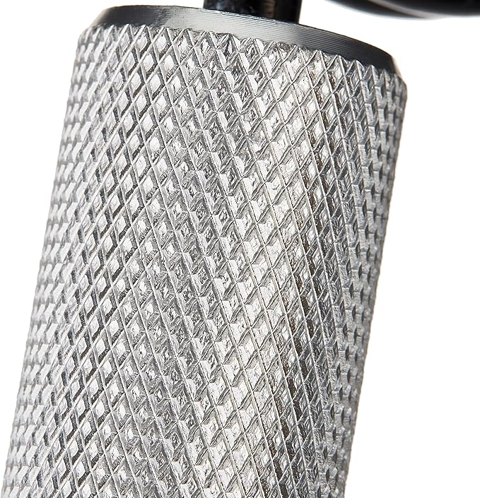Grip Strengthener, 100 lb Silver Aluminum, Stainless Steel