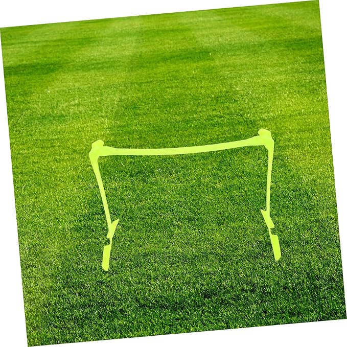 BESPORTBLE Adjustable Foldable Soccer Hurdles Compact Training Equipment for Agility Drills Enhance Speed Coordination for Football and Basketball Athletes Durable Portable Design