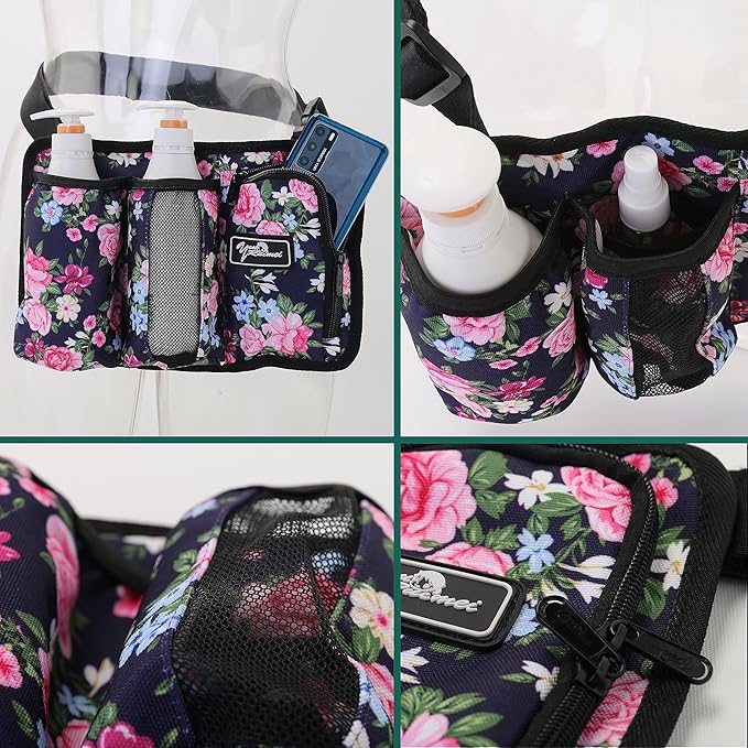 Massage Bottle Bag Massage Oil Bag Massage Therapist Holster Massage Lotion Holster Massage Oil Holster (YR-3KD-MuDan