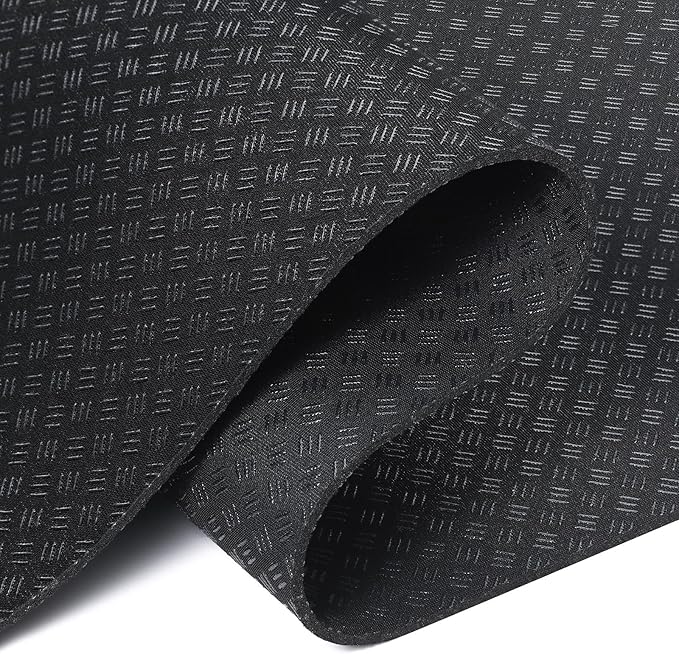 TOBWOLF Non-Slip Workout Mat for Ellipse Leg Exerciser, Ellipse Machine Mat, Exercise Mat for Under Desk Ellipticals, Suitable for Electric Seated Foot Pedal Exerciser, Stability & Floor Protection