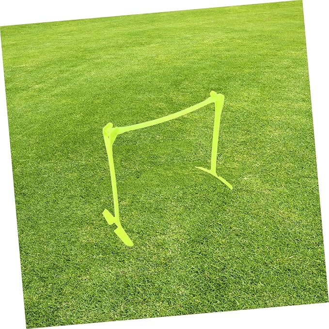 GANAZONO Adjustable Height Speed Hurdle Durable Foldable Soccer Training Equipment for Agility Drills Enhances Performance and Coordination for Athletes and Fitness Training