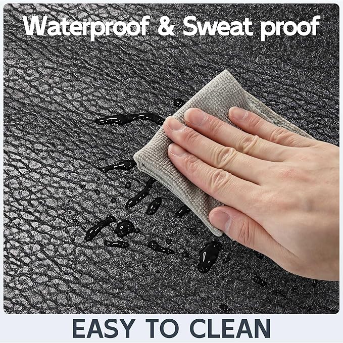 Exercise Equipment Mat for Bike, Treadmill, Elliptical, Yoga - 90" x 40" Non Slip Bike Trainer Mat for Stationary Spin Bike Indoor Outdoor, High Density Workout Floor Protector Mat