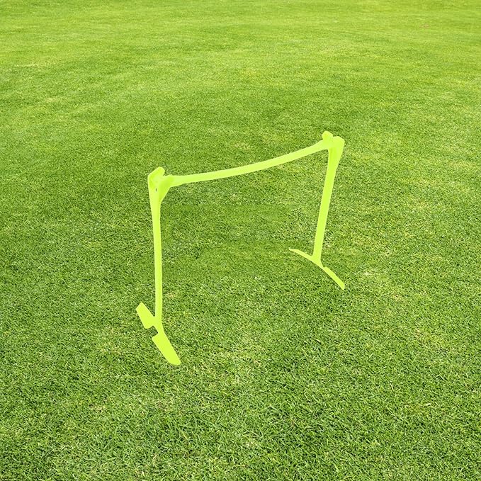 Alipis Adjustable Soccer Training Hurdle Foldable Plastic Speed Agility Hurdles for Football Athletic Drills and Agility Training Equipment