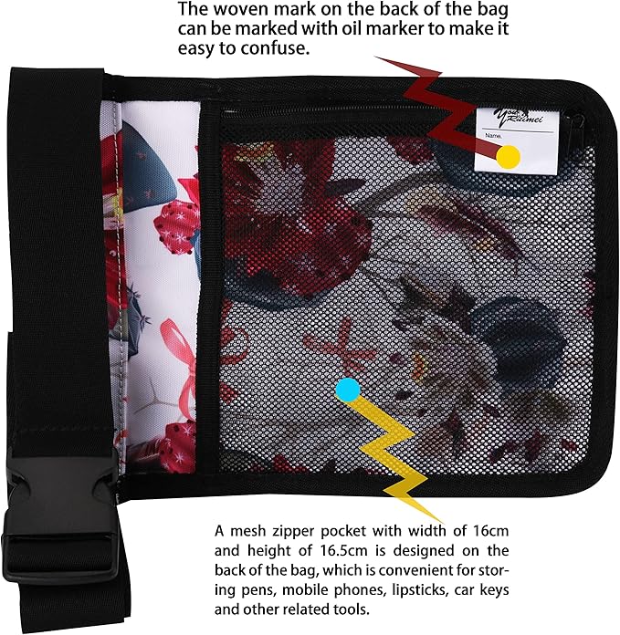 Massage Bottle Bag ，Massage Therapist Holster， Massage Lotion Holster， Massage Oil Holster，Flower color（9d2KD-Hua）