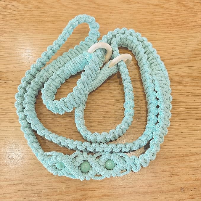 kiido Macrame Yoga Mat Carrying Strap [MAT NOT Included], Hand Woven Multi-Purpose Strap/Carrier